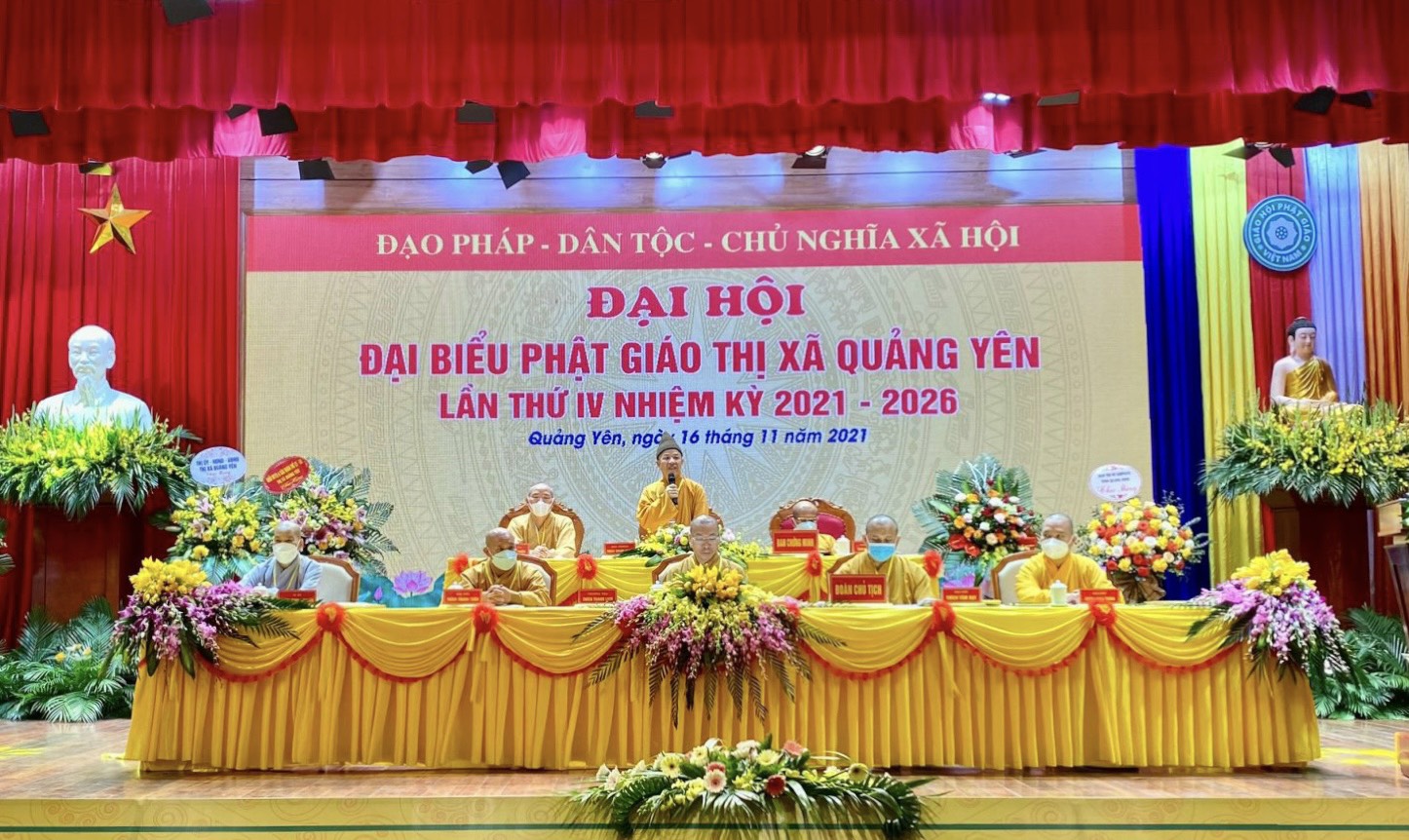 Quảng Ninh: Đại hội đại biểu Phật giáo thị xã Quảng Yên lần thứ IV