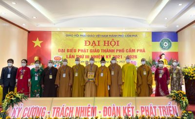 Đại hội Phật giáo thành phố Cẩm Phả lần thứ III nhiệm kỳ 2021 -2026