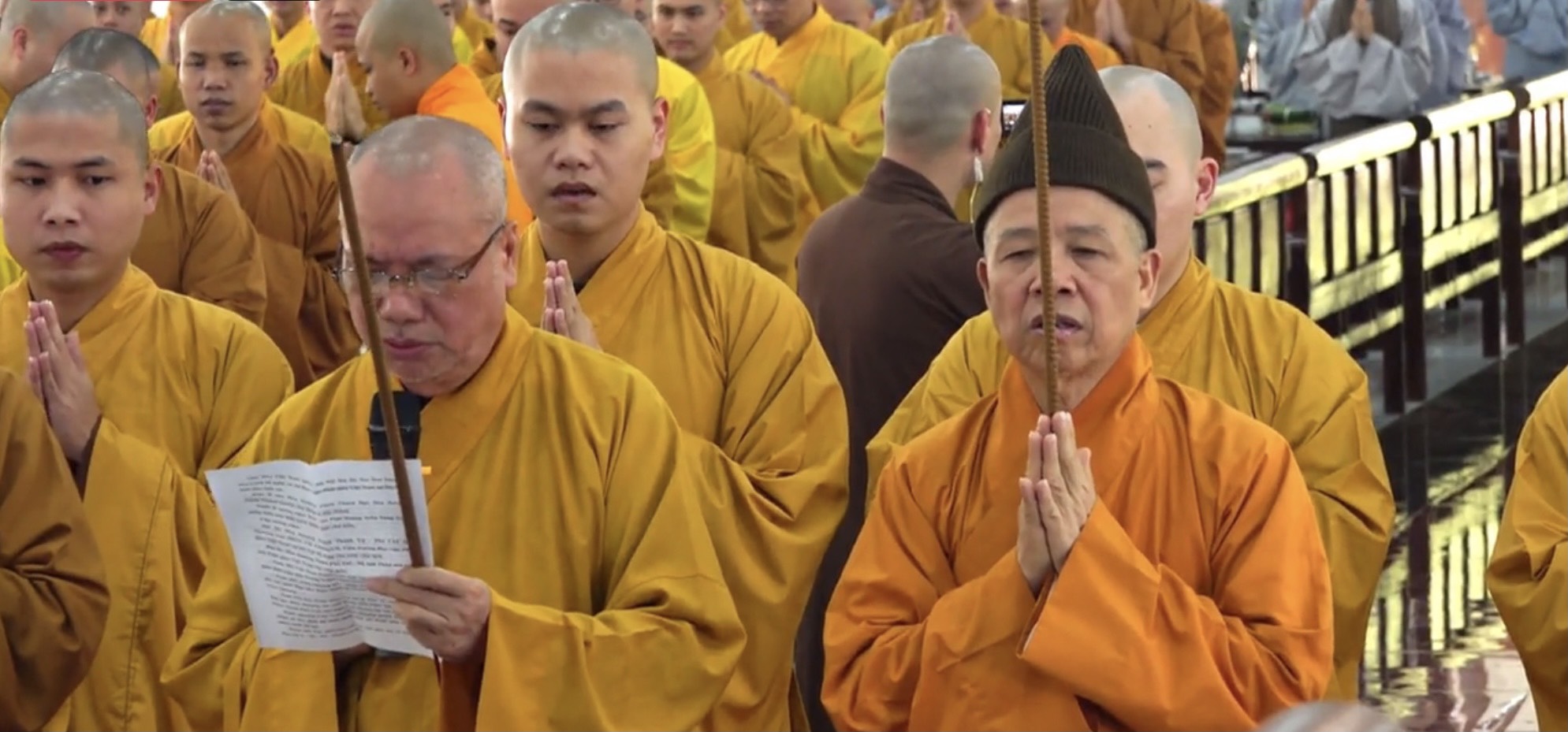 Trang nghiêm Lễ tưởng niệm 713 năm Phật Hoàng Trần Nhân Tông tại Học viện Phật giáo Hà Nội