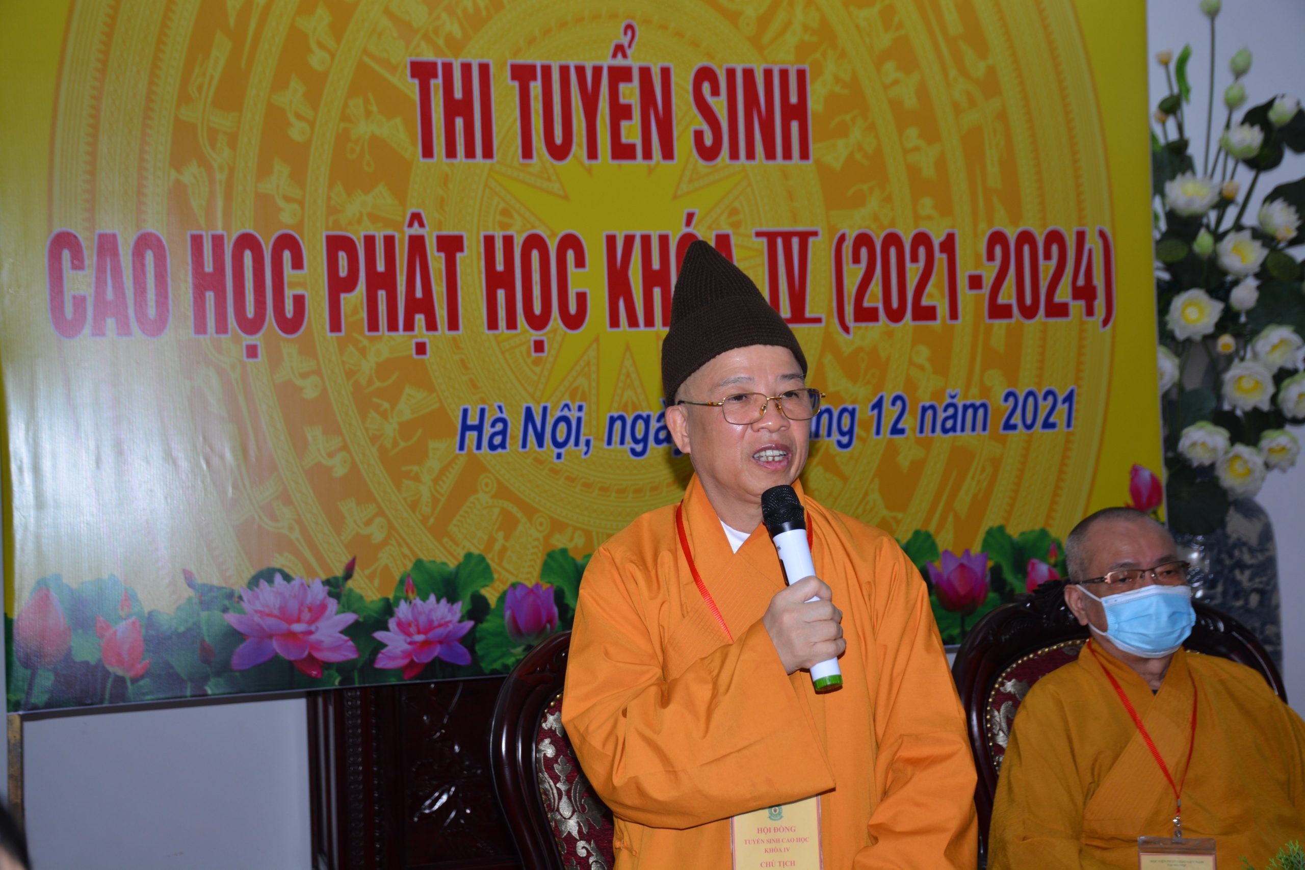 Sáng nay (7/12) bắt đầu Kỳ thi Tuyển sinh cao học Phật học khóa IV do Học viện Phật giáo Việt Nam tại Hà Nội tổ chức