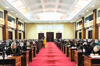 Hà Nội: 300 Tăng Ni sinh tham dự kỳ thi tốt nghiệp Cử nhân Phật học