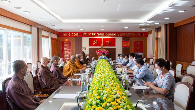 Họp khảo sát công tác tổ chức Đại hội đại biểu Phật giáo TP.Thủ Đức lần I, nhiệm kỳ 2021-2026