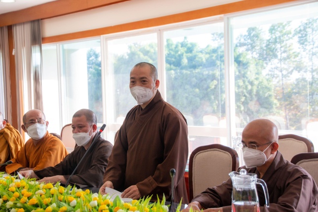 Họp khảo sát công tác tổ chức Đại hội đại biểu Phật giáo TP.Thủ Đức lần I, nhiệm kỳ 2021-2026 ảnh 2