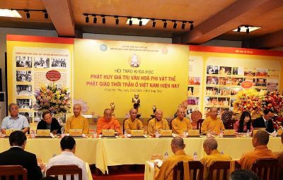Hà Nội: Hội thảo về phát huy giá trị văn hóa phi vật thể Phật giáo thời Trần ở Việt Nam