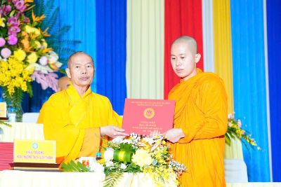 Lâm Đồng: Trao Bằng tốt nghiệp Lớp Cao đẳng khóa V và Trung cấp Phật học khóa XIII