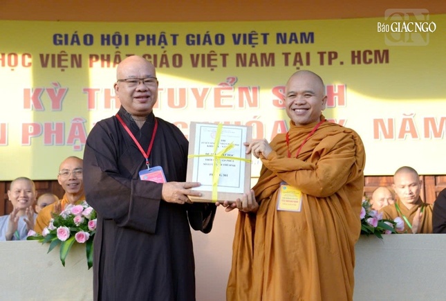 Học viện PGVN tại TP. HCM: Lễ khai mạc kỳ thi tuyển sinh cử nhân Phật học khóa XX